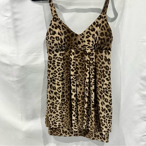 Seduction Leopard Print Mini Dress - Picture 4 of 13